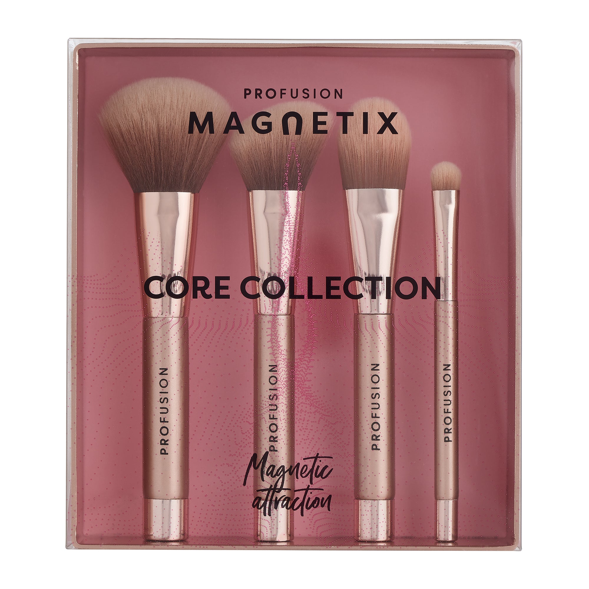 magnetix core collection brush set & display stand