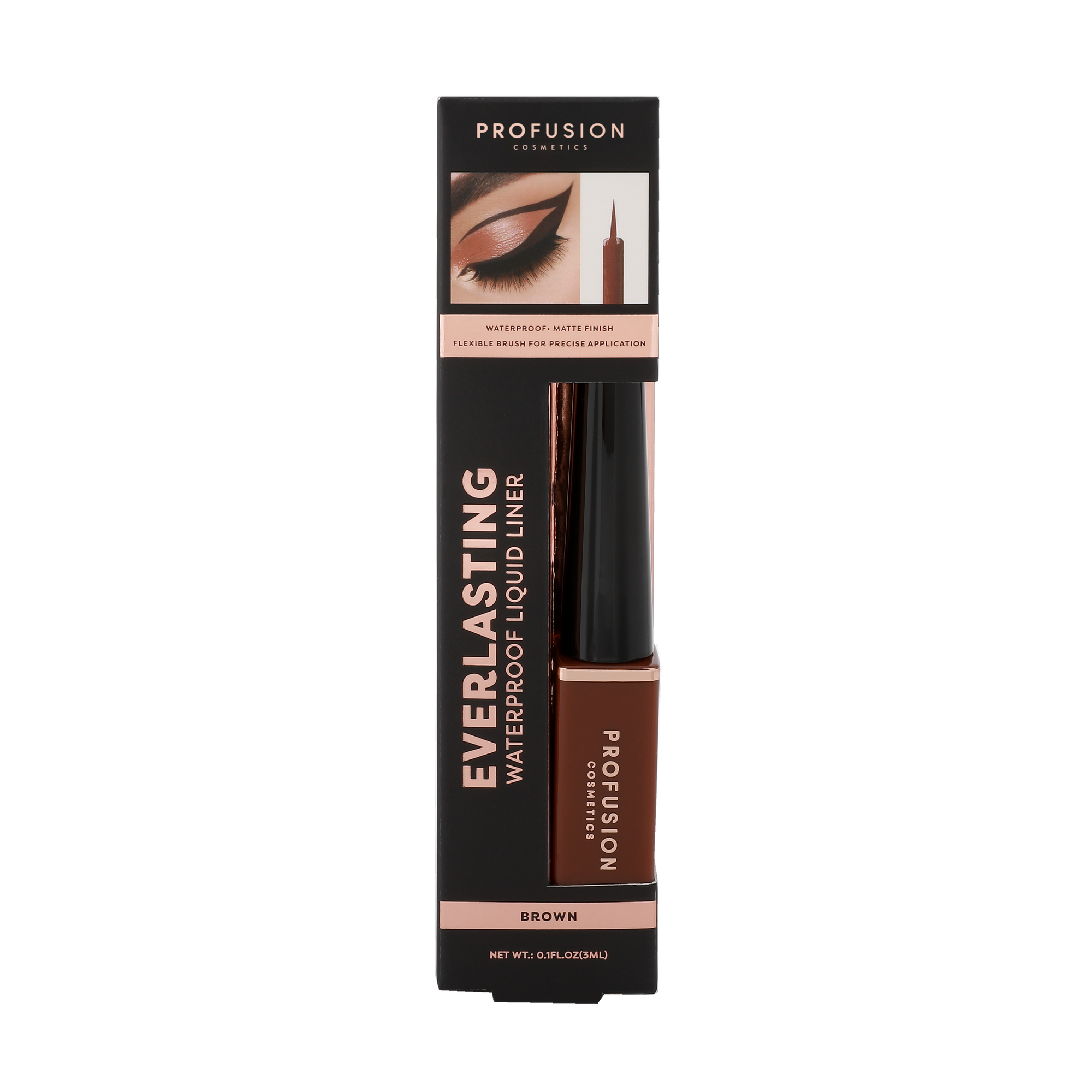Everlasting Eyeliner | Waterproof Liquid Liner - Brown