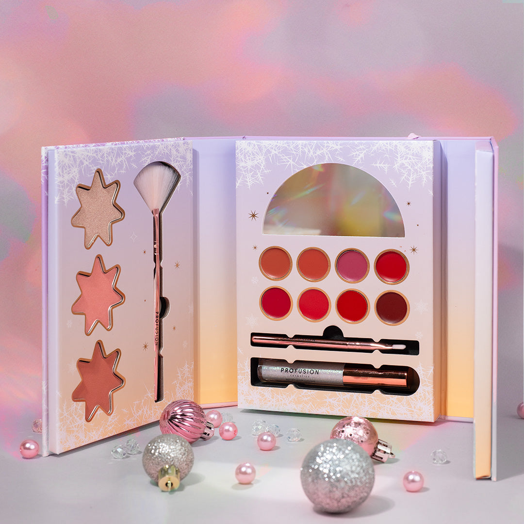 FROSTED SNOW SPARKLE | GET THE GLOW MAKEUP KIT