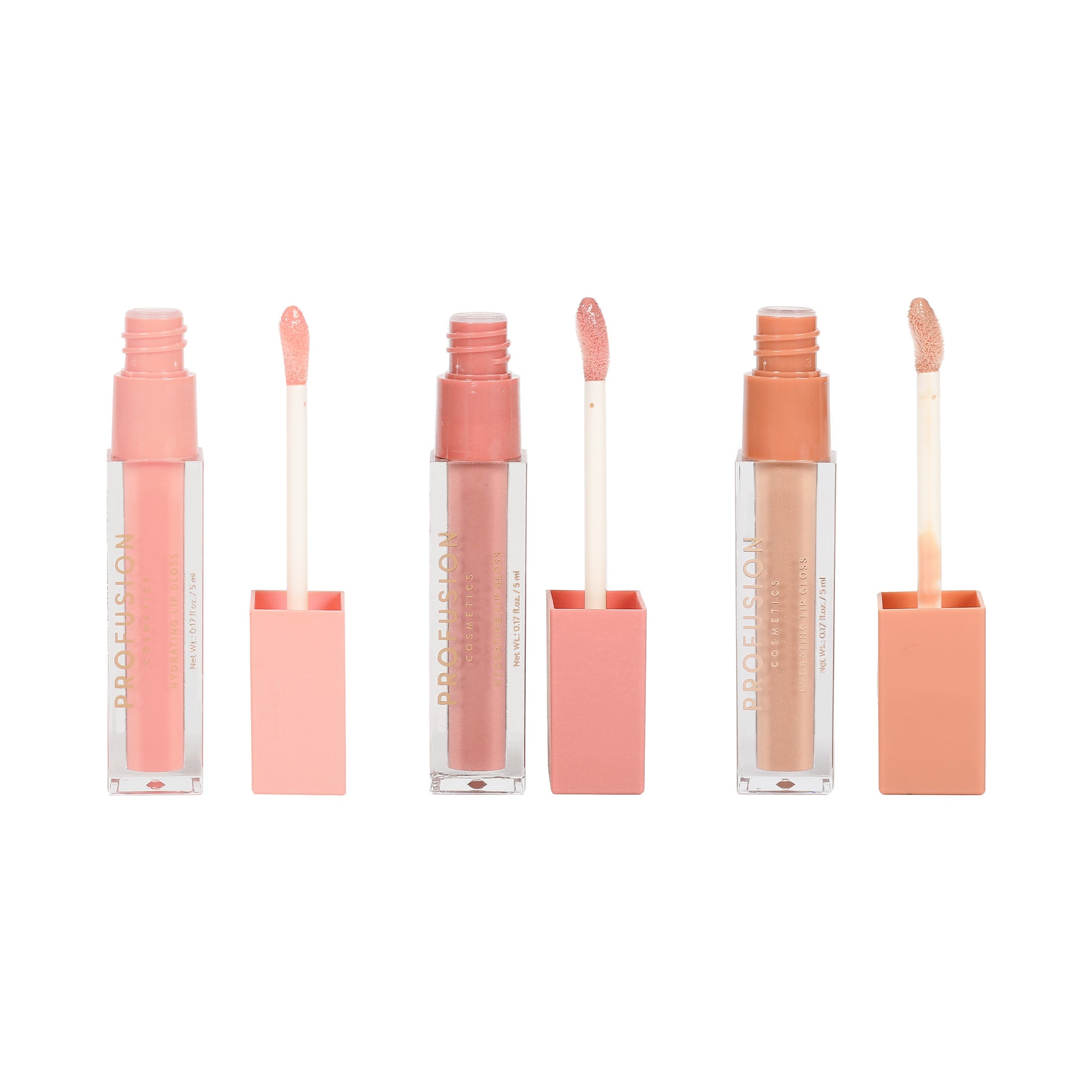 LIP TRIO HIGH SHINE LIP GLOSS - NUDES