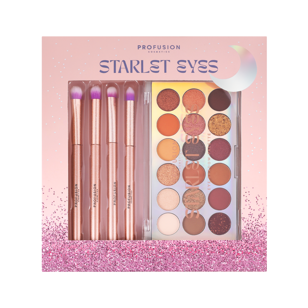 STARLET EYES - 5 PC PALETTE &amp; BRUSH SET