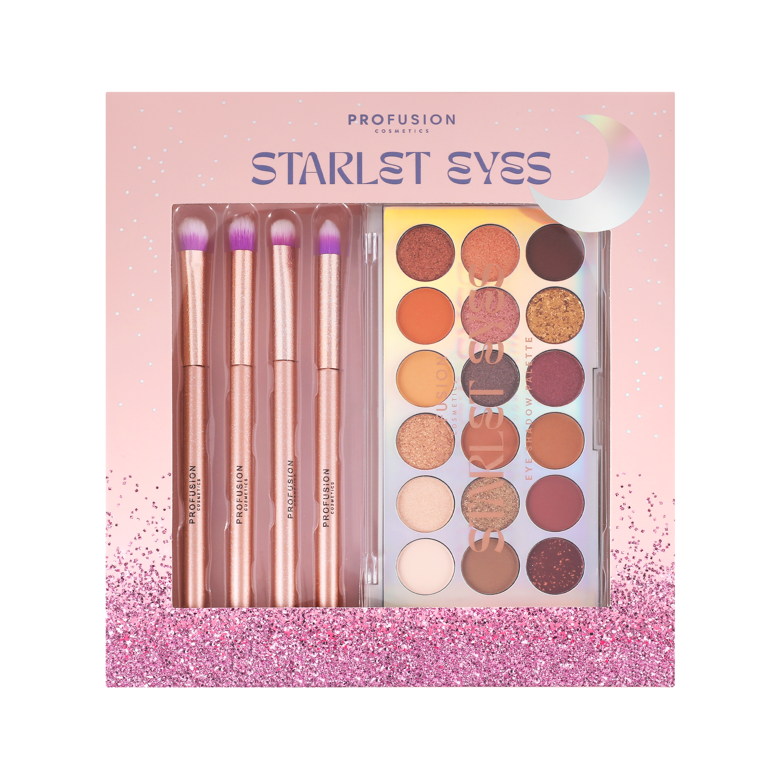 STARLET EYES - 5 PC PALETTE & BRUSH SET