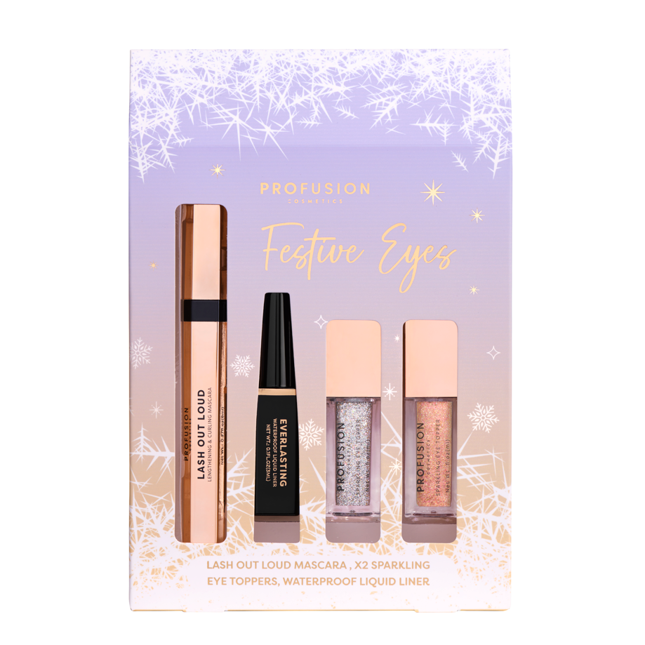FROSTED SNOW SPARKLE | FESTIVE EYES
