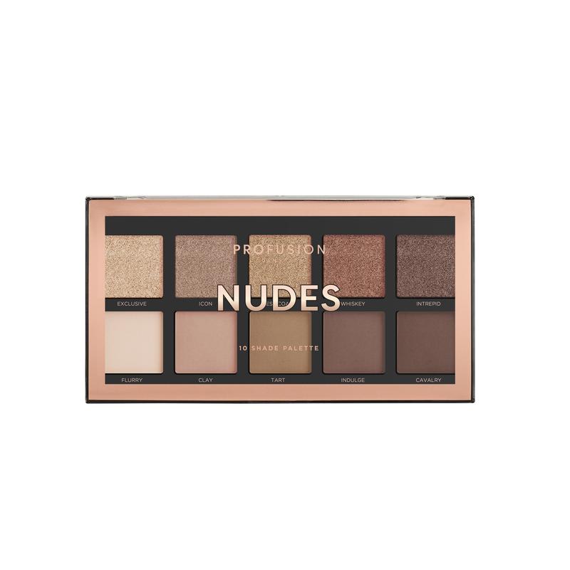 nudes 10 shade eyeshadow palette 