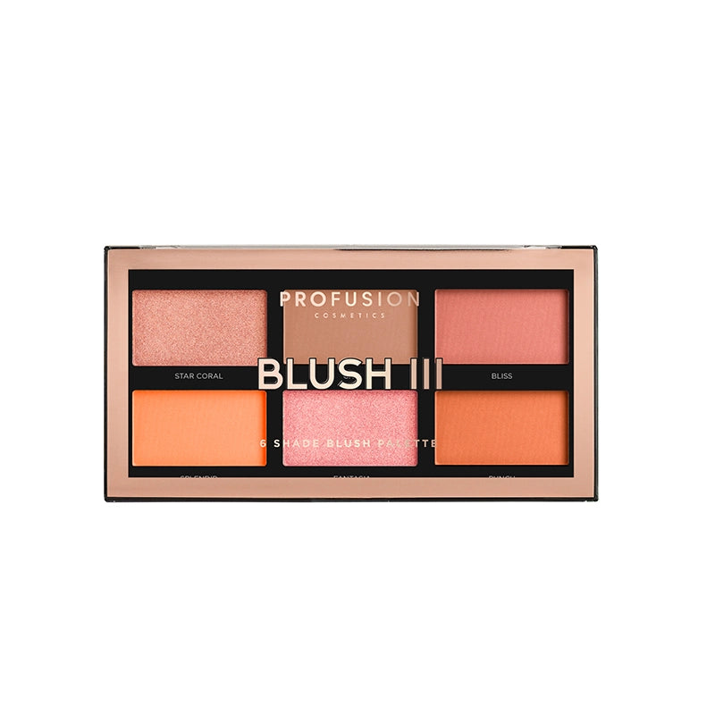 BLUSH III | 6 Shade Blush Palette