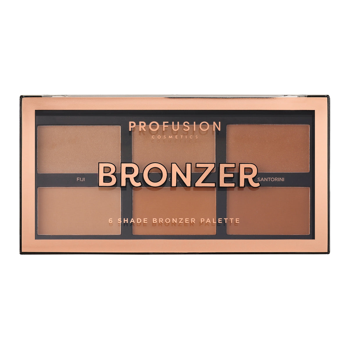 bronzer 6-shade bronzer palette 